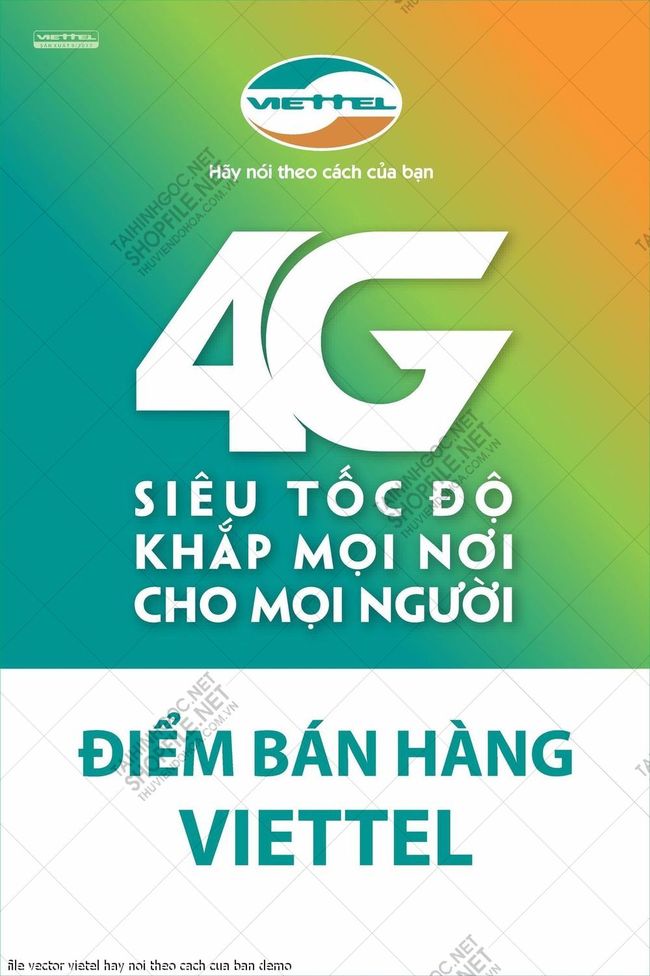 file vector vietel hay noi theo cach cua ban 